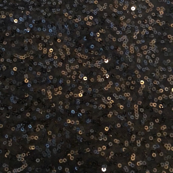 Charlotte Russe Black Sequined Tank - Picture 2 of 4